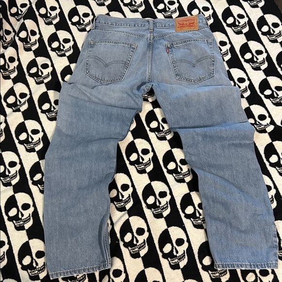 Levi’s 505 Light Blue Denim Jeans 32x30 - Picture 2 of 5